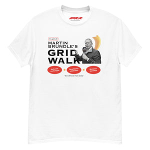 T-shirt - We now go to Martin Brundle on the grid - Formula Rerun 